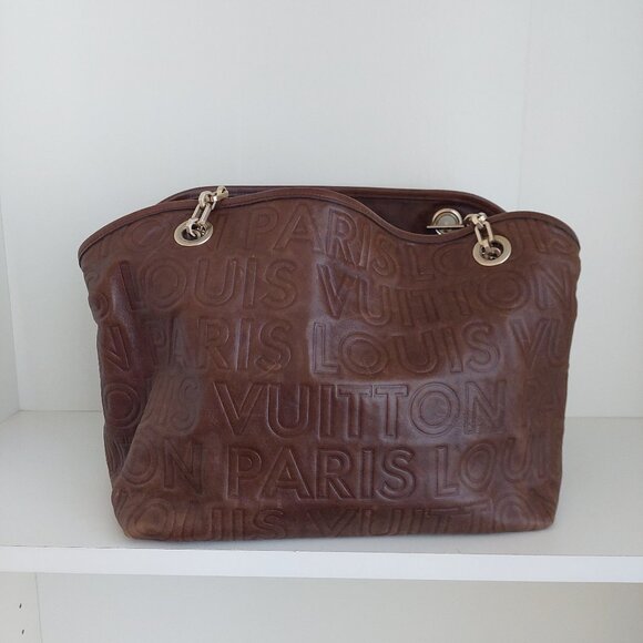 Louis Vuitton Paris Whisper Souple Monogram Leather Bag - Picture 3 of 16